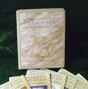 The Barnes Review binder
