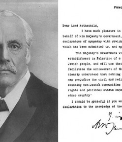 Britain’s Balfour Declaration of 1917