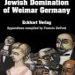 Jewish Domination of Weimar Germany