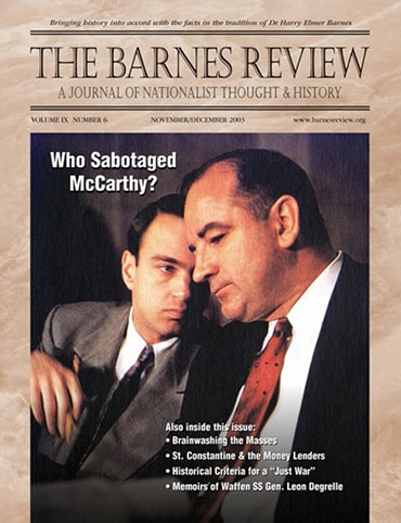 The Barnes Review, November/December 2003 (PDF)