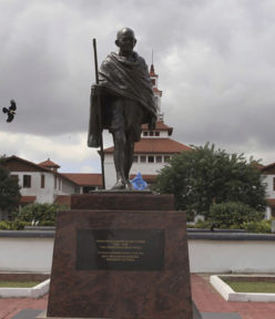 Ghana’s Gandhi Statue to be “Moved”